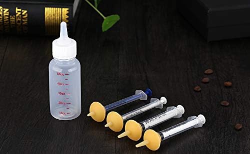 Pet Feeding Bottle and Syringes with Nipples for Small Cat Dog Animals (Model 1)