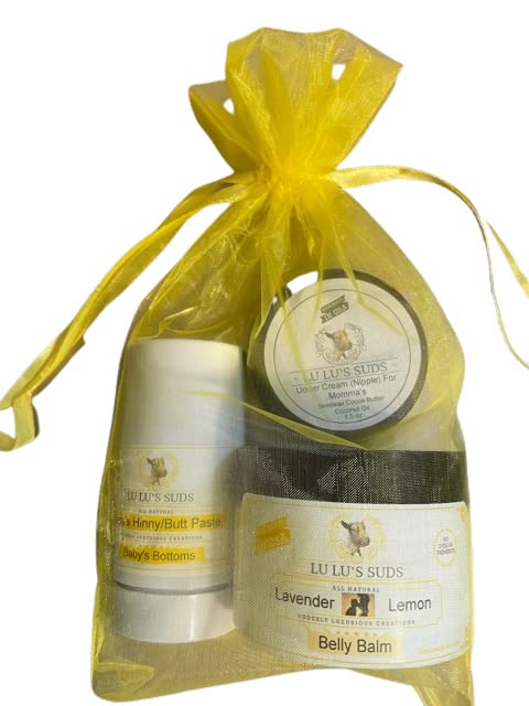 Lu Lu's Suds Handmade All Natural Momma's 2 B Starter Set (Small, Ella's Strawberry Shortcake)