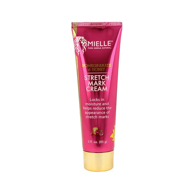 Mielle Organics Pomegranate & Honey Stretch Mark Cream, 3 Ounces