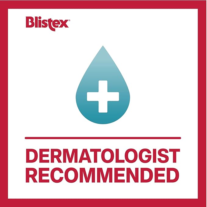 Blistex Medicated Mint Balm - Soothes and Protects - Advanced Medicated Lip Care for Dry, Chapped Lips - Blistex: Specialized Solutions for Healthy Lips - SPF 15 Sun Protection 3 Count, 0.15oz Ea.