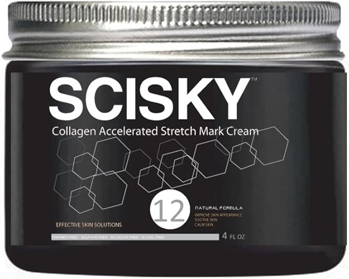 Accelerated Stretch Mark Cream (Collagen, Vitamin E, Cocoa Butter) Body Building and Weight Gain