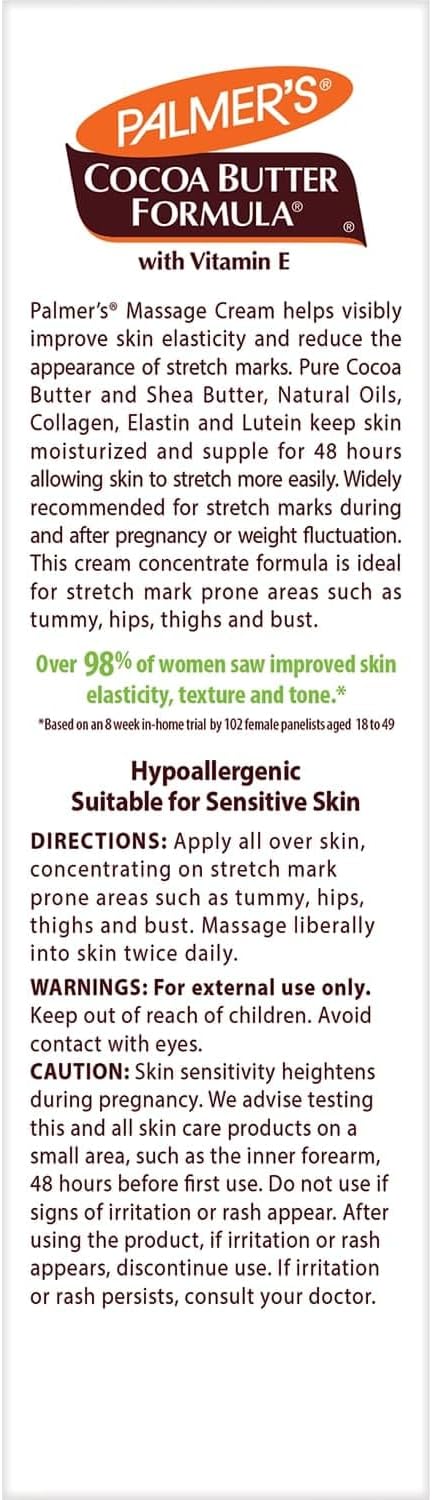 Palmer's Cocoa Butter Formula Massage Cream For Stretch Marks 4.40 oz