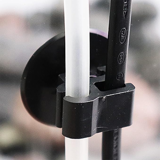10PCS Aquarium Equipment Suction Cup Clip Aquarium Oxygen Tube Power Cord Clip Cable Organiser 2.8cm/0.98in for Fixing Aquarium Oxygen Pump Hose Clip