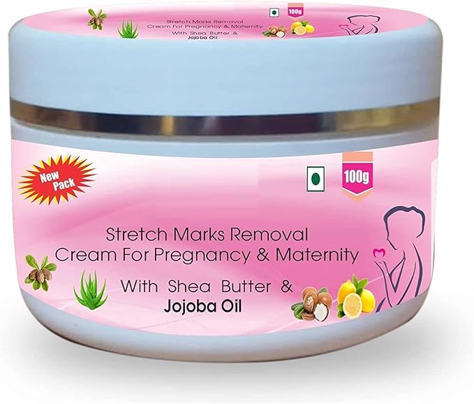 RJ Herbal Care Pregnancy and Maternity Stretch Marks Removal Cream 100gm, 3.53 Ounce