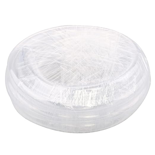 DERNORD PVC Tubing 5/8"ID X 13/16"OD Flexible Clear Vinyl Hose 10 Feet for Food Grade