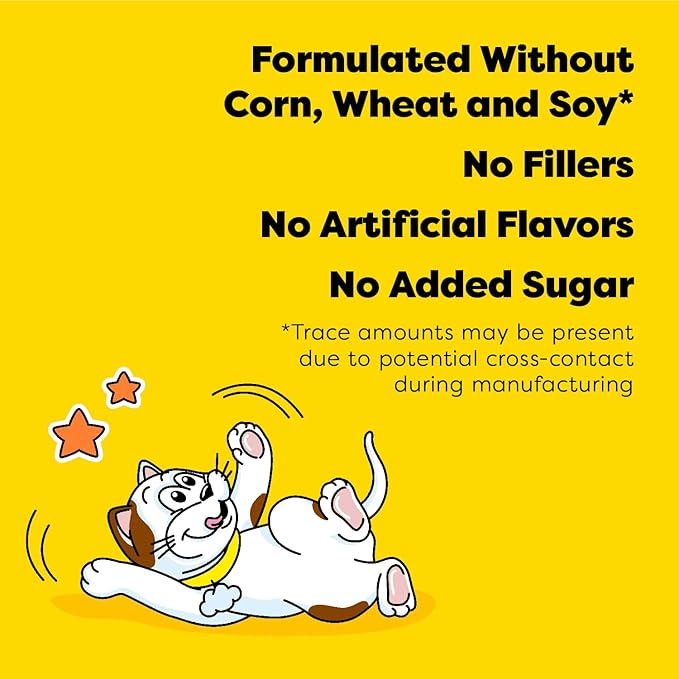 Temptations Puree Kitten Cat Treats Lickable, Chicken & Dairy Flavor, 4 Pouches (Pack of 11)