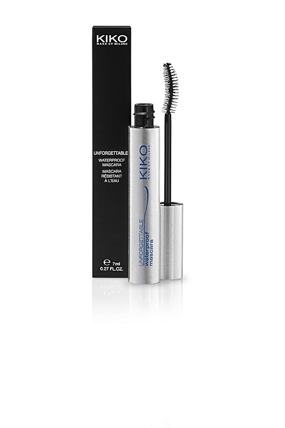 KIKO Milano Unforgettable Waterproof Mascara | Long Lasting Curling Mascara With Anatomical Brush. Waterproof Formula