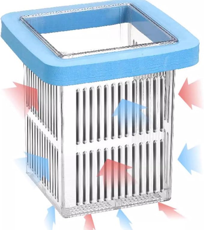 Breeder Incubator,Breeding Tanks for Aquarium Small Fish Isolation Box Hatchery Box for Clear Fish Spawning Box
