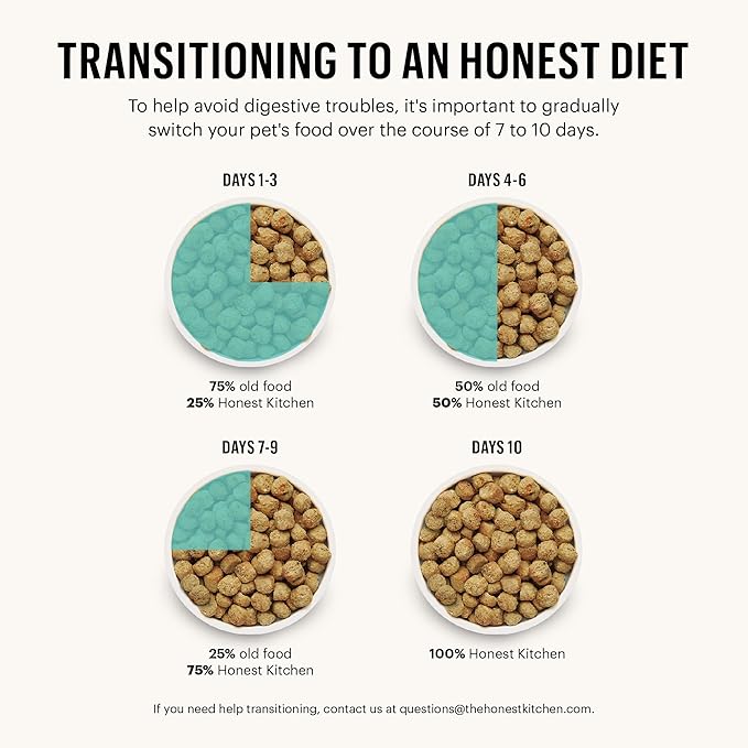 The Honest Kitchen Human Grade Whole Food Clusters Whole Grain Beef & Oat Dry Dog Food, 5 lb Bag