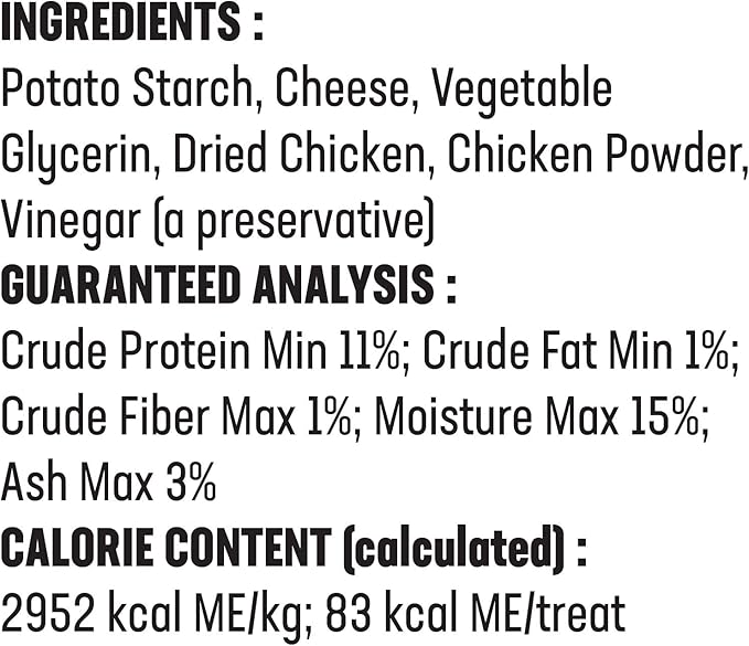 Himalayan Dog Chew Churro Yak Cheese Dog Chews, 100% Natural, Long Lasting, Gluten Free, Healthy & Safe Dog Treats, Lactose & Grain Free, Protein Rich, for All Breeds, Soft, Real Chicken Flavor, 4 oz