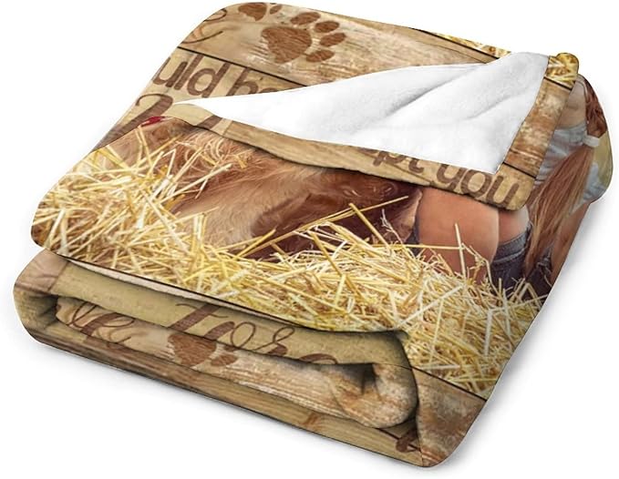 Artsadd Personalized Dog Memorial Blanket with Pictures & Name - Custom Pet Remembrance Throw for Bed - Sympathy Gift Made in USA