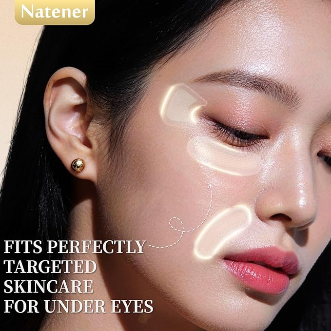 PDRN 12 pairs Micro Eye Patches, Crows Feet Wrinkle Patches, Smile Lines Wrinkle Patches(4 Pairs Each), Under Eye Patches for Puffy eye, Dark Circle - Hyaluronic, Kojic, Collagen, Peptide, VC