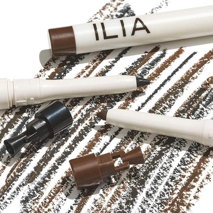 ILIA - Clean Line Gel Liner with Built-In Sharpener | Blendable, Highly Pigmented, Water-Resistant, Budge-Resistant | Non-Toxic, Vegan, Cruelty-Free (Twilight | Black, 0.01 oz | 0.4 g)