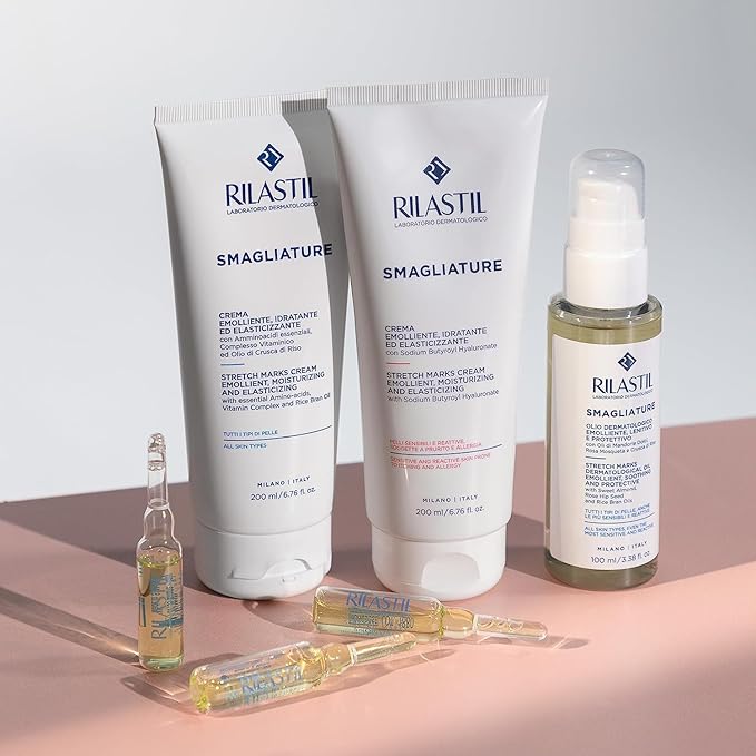 Rilastil Stretch Mark Cream for Sensitive Skin 200ml and Reactive
