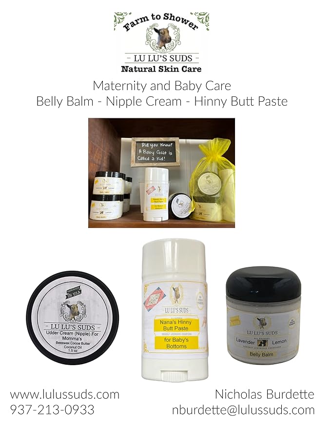 Udder (Nipple) Cream For Momma's 2 oz.