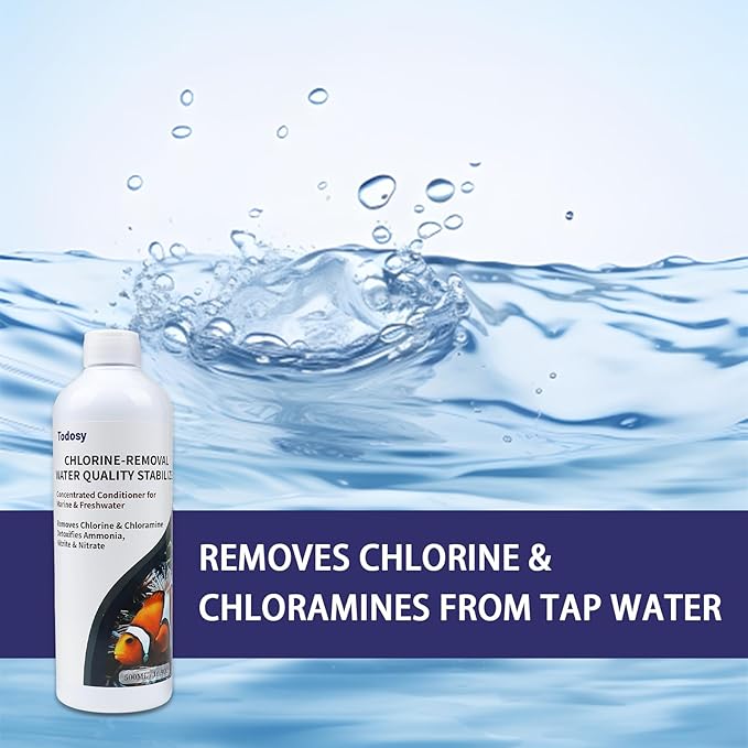 Aquarium Water Regulator and dechlorinator - 16.91 Ounce for Freshwater and Marine Aquariums (500ML / 16.91OZ)