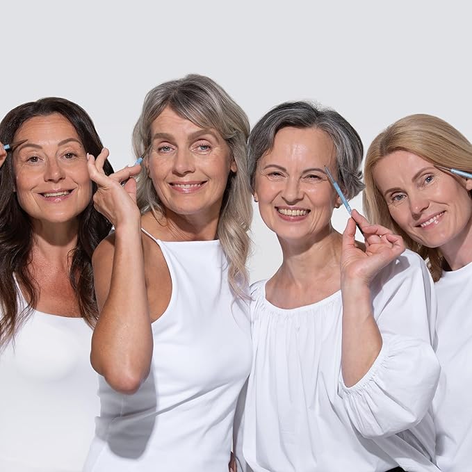 PrimeBrow Pencil for Mature Women ??Ultra-Precise Tip for Natural, Hair-Like Strokes ??Smudge-Proof & Long-Lasting Wear ??Great for Thinning, Sparse, or Graying Brows (Blonde)