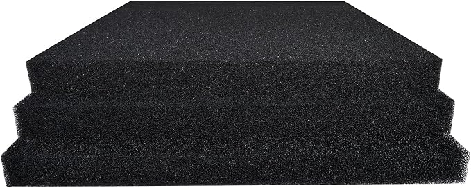 ALEGI Aquarium Sponge Filter Pad 20"x20"x1.57",35PP, Bio Filter Media Foam Sponges, Cut-to-Size Foam for Fish Tank