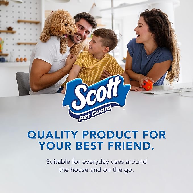 Scott Pet Guard Advanced Dog Pads - Large - 22" x 22" - 100 Pack of Pet Pads