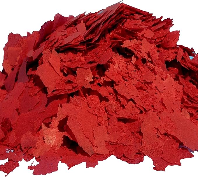 Aquatic Foods Inc. Zeigler Premium Red Brine Shrimp Flakes, Color Enhancing with Natural Astaxanthin for Discus, Chichlids, for All Tropicals Fish. Zeigler Flakes…5-lbs
