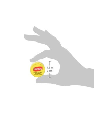 Carmex Classic Lip Balm Medicated, 0.25 Ounce (Pack of 24)