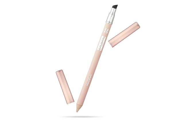 Pupa Milano Multiplay Eye Pencil - Creamy, Blendable Eyeliner With Smudge Tip - Create Long Wearing, Glamorous Intensity - Smooth And Lasting Color Liner For Waterline Or Lid - 52 Butter - 0.04 Oz