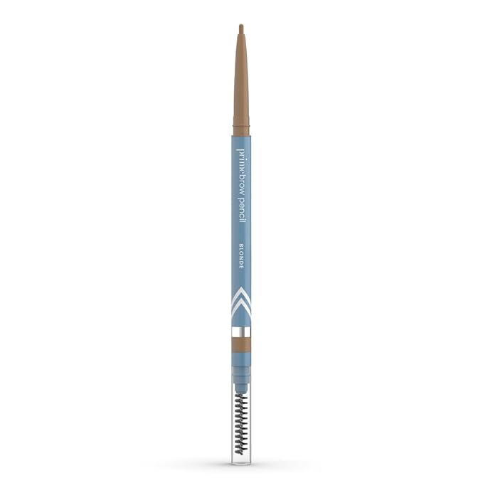 PrimeBrow Pencil for Mature Women ??Ultra-Precise Tip for Natural, Hair-Like Strokes ??Smudge-Proof & Long-Lasting Wear ??Great for Thinning, Sparse, or Graying Brows (Blonde)