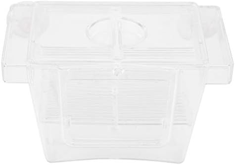 Split Fish Betta 5 Gallon Fish 14 X 8 X 8 Acrylic Aquarium Fish Breeding Box Incubation Box Small Size