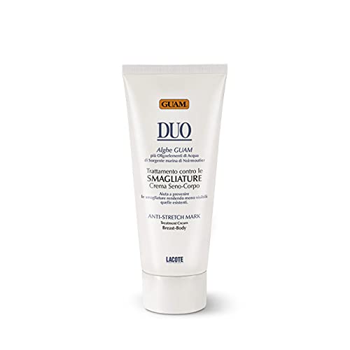 Guam SEAWEED DUO Stretch Marks Remover for Breast and Body | Pregnancy Stretch Mark Prevention - Maternity Lotion for Keloid Removal - Strech Mark Gone For Women - 200 ML Beauty
