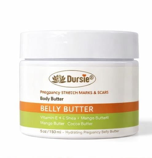 Best Effective Cream for Stretch Marks and Scars, Vitamin (E+C+A), Moisturizing Skin Support for Belly, Hips & Thighs – 5 oz