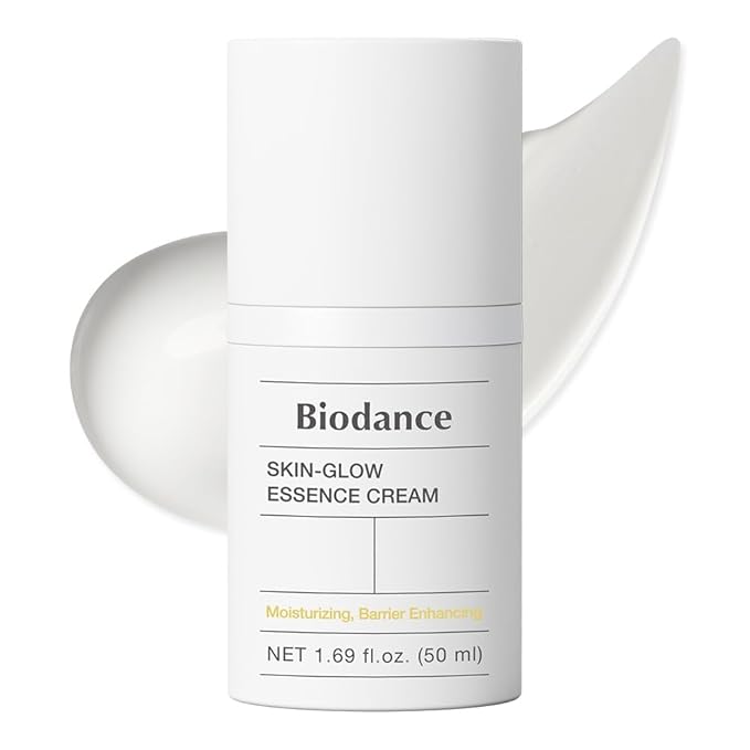 BIODANCE Skin-Glow Essence Cream, Moisturizing, Hydrating, Anti-Aging, Daily Facial Moisturizer with Hyaluronic Acid, Ceramide, Korean Skin Care | 1.69 fl.oz, 50ml