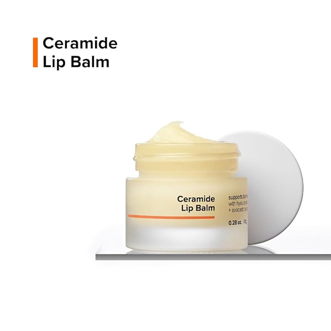 Minimalist Ceramide Lip Balm with Hyaluronic Acid for Dry Chapped Lips - 0.28 oz / 8g