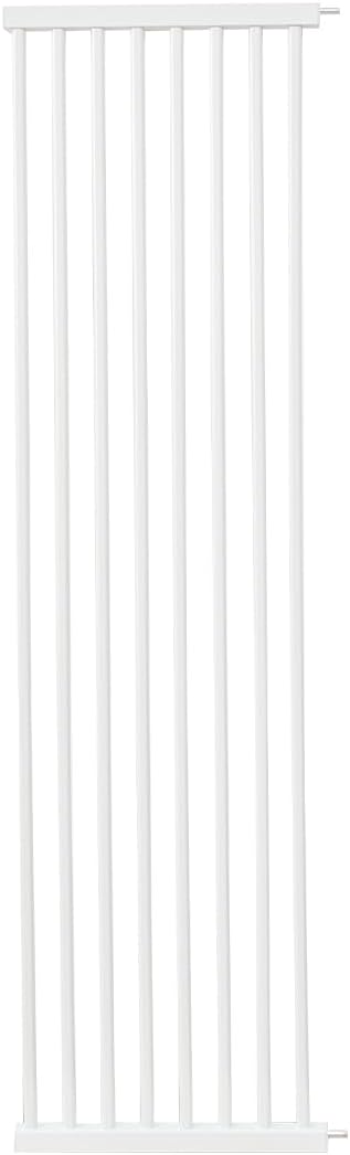 Lumizone Extra Tall Cat Gate Extension Kit 55.12" High Pressure Mounted 2025 New 16.73" Extra Wide 1.37" Gap No Drilling Tall Pet Gate for Dogs (White, 55.12" H x 16.73" W, Extension)