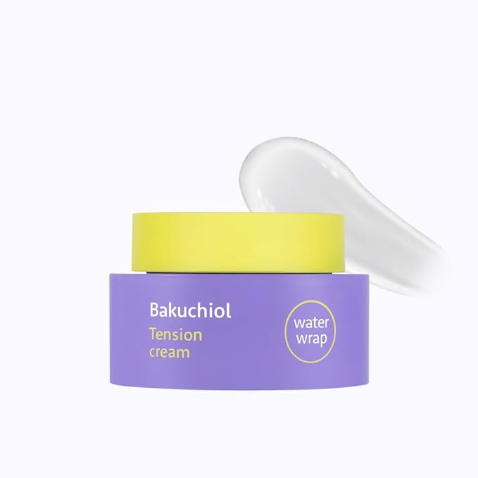 CHARMZONE Bakuchiol WaterWrap Tension Cream – Korean Skincare Retinol Alternative with 99% Bakuchiol, Pore Refining, 8-Layer Hyaluronic Acid for Firming, Anti-Aging, Hydration (1.69 fl. oz / 50 ml)