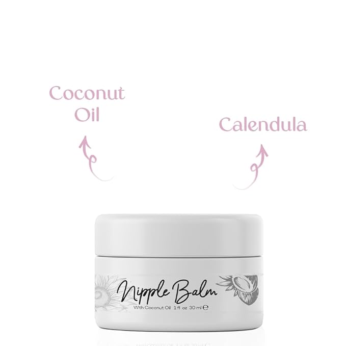 Gew’n Kirish Natural Nipple Balm with Coconut Oil, Shea Butter & Calendula | Fragrance-Free, Gentle Care for Nursing Mothers | Moisturizing Balm 30 ml