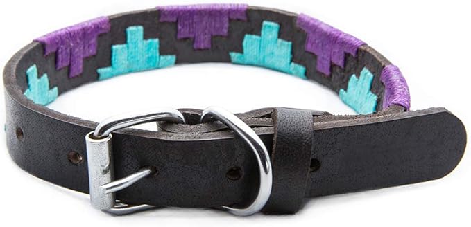 Gaucho Goods Soft Leather Dog Collar - Miami (L)