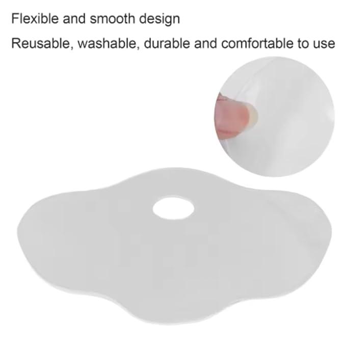 Silicone Reusable Stretch Mark Patches for Smoothing Skin Texture Lift Tighten Lightweight Washable Transparent Belly Skin Care Supplies