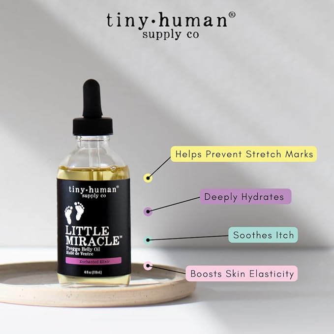 Preggo Belly Oil (Lemon & Lavender) for Pregnancy Stretch Marks and Itching