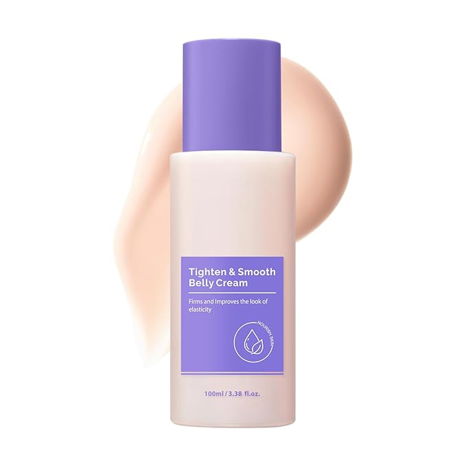 Tighten & Smooth Belly Cream - Tighten and Lift Neck Cream, Advanced Firming Lotion for Arms, Butt & Thighs | Visibly Lift Loose Skin, Improve Elasticity & Tone