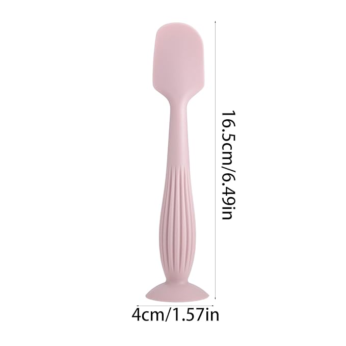Nappy Cream Silicone Spatula - Soft Flexible Applicator, Gentle Skin Ointment Spreader, Reusable Silicone Tool, Compact Cosmetic Scraper | Lightweight Baby Balm Applicator Used For Home Care, Outdoor