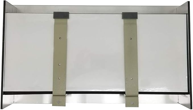 Aussie Aquariums AA-MINIVIEW-MWHITE 2.0 Wall Mounted Aquarium, Matte White