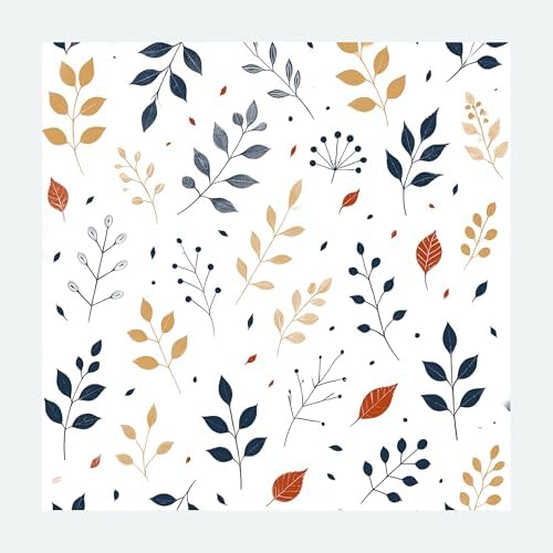 Pupiboo Disposable Dog and Cat Training Pads – Leaves Pattern, Highly Absorbent Pee Pads, Leak Proof Backing, Pheromonal Attractant for Housebreaking & Potty Training – 23x23 in (100 Count)