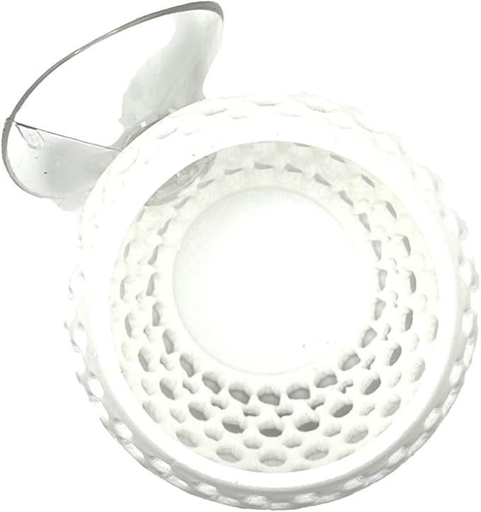 CTWPets Betta Bulb Hide | Betta Rest Fish Tank Ornament | Aquarium Cave with Suction Cup for Small Fish Tank, Betta Habitat, Shrimp Hideout, Aquatic Decor (Pure White)