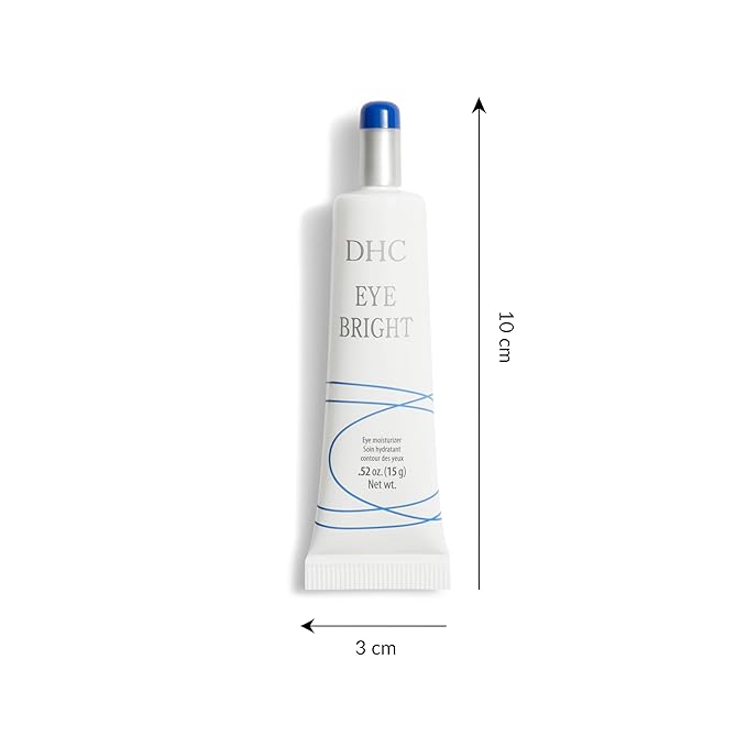 DHC Eye Bright, Lightweight Eye Gel, Minimizes Dark Circles and Puffy Eyes, Absorbs quickly, Daytime and Nighttime Use, Ideal for All Skin Types, 0.52 oz. Net wt.