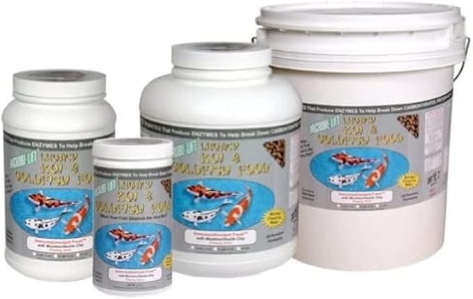 MICROBE-LIFT MLLI Immuno Stimulant Fish Food Sticks for Ponds, Water Gardens, and Fountains, Safe for Live Goldfish and Koi (40 Pounds)