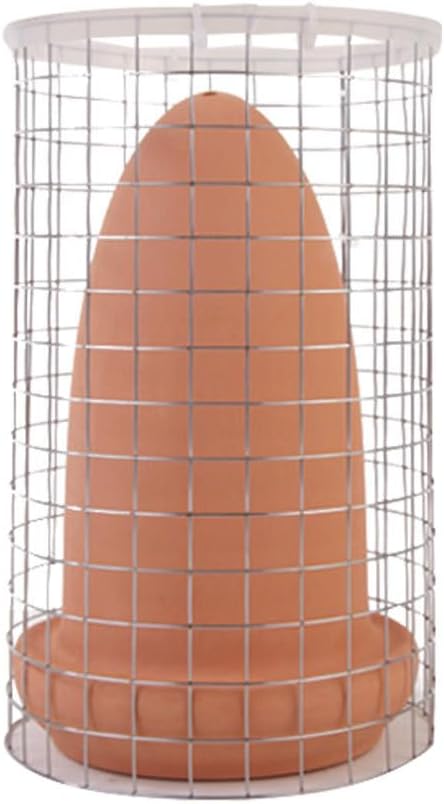 iplusmile Fish Spawning Barrel with Isolation Net Medium Size 4.29In Shrimp and Angelfish Breeding Cone Aquarium Decoration Easy to Clean