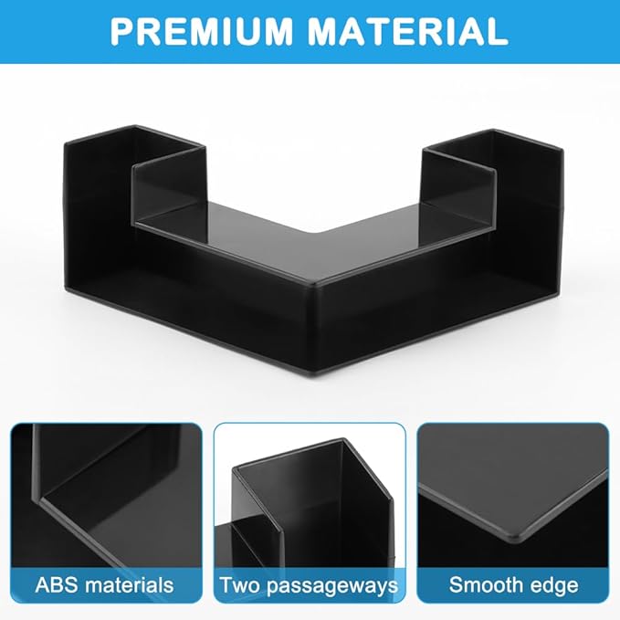 Shrimp Cave Aquarium Tunnel, Aquarium Underground Tunnel Corner Aquarium Cave Fish Tank Decorations, Fish & Shrimp Hideout for Aquariums Decor(Color:Black)