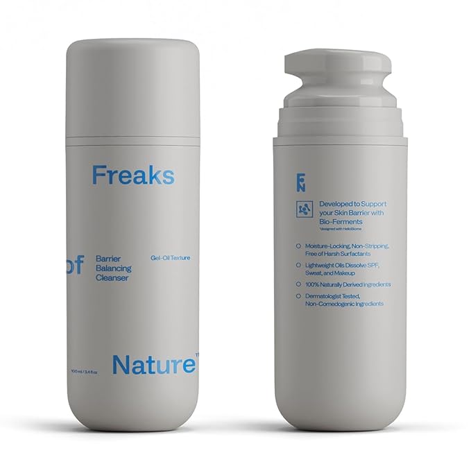 Freak Gift Bundle | Deeper Dive Moisturizer Serum, Peak Performance SPF 50 SunStick, Daily Defender SPF 30 & Barrier Balancing Cleanser | Eco-Friendly, Reef-Safe, Cruelty-Free | All Skin Types