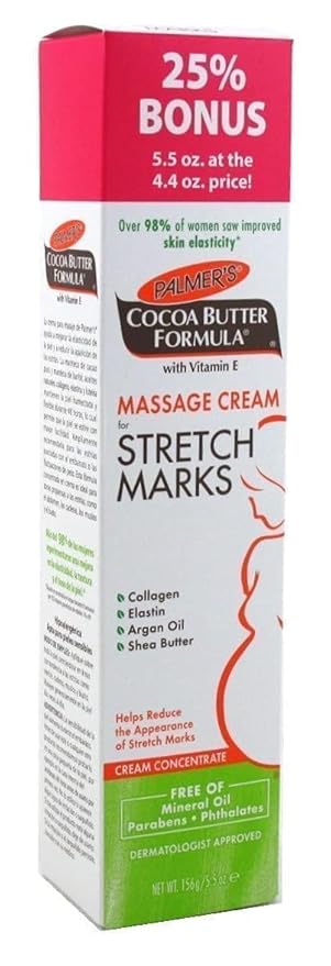 Palmer's Cocoa Butter Formula Massage Cream For Stretch Marks 4.40 oz ( Pack of 3)