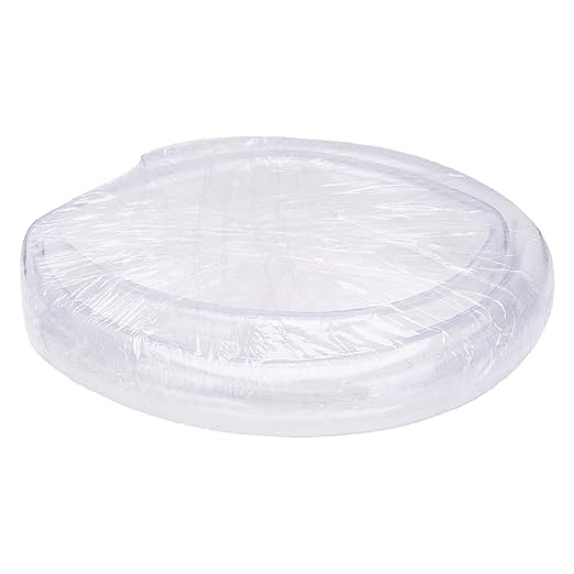 DERNORD PVC Tubing 1-1/4"ID X 1-1/2"OD Flexible Clear Vinyl Hose 5 Feet for Food Grade